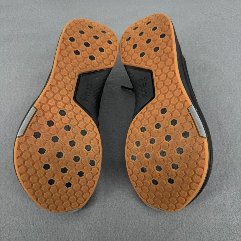 Flux Adapt h2o Runners Black Gum Waterproof Shoes Mens 5.5 Womens 7